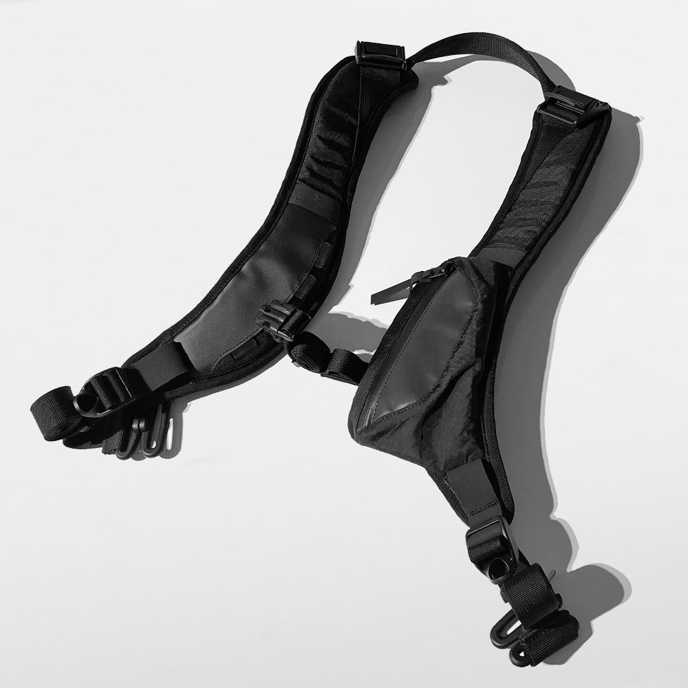 black leather harness backpack Code of Bell Backpack Harness Kit